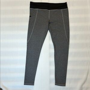 NA BLANE (?) Gray & Black Mid-Waist Leggings XL